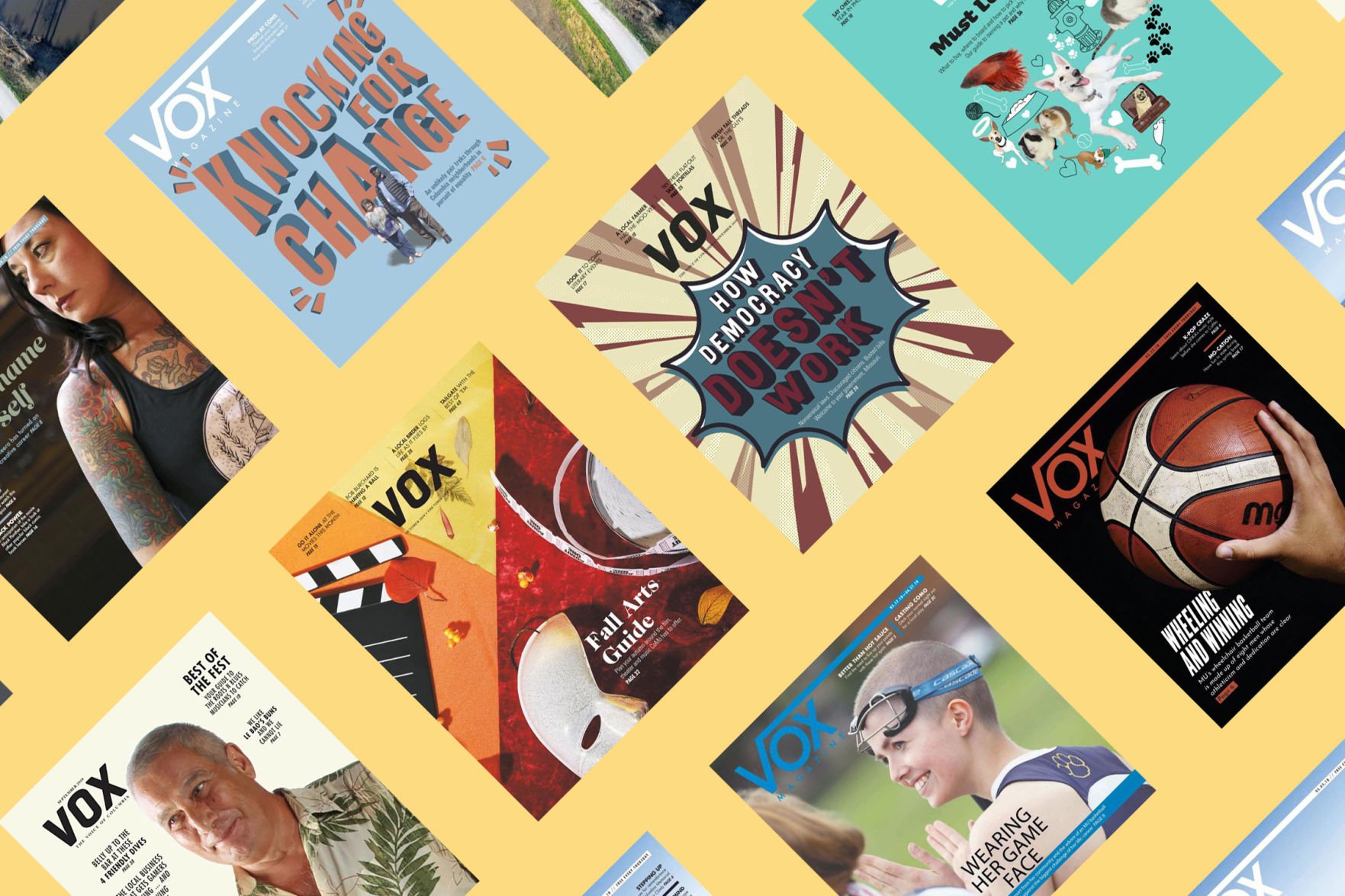 Best of Vox Magazine Covers